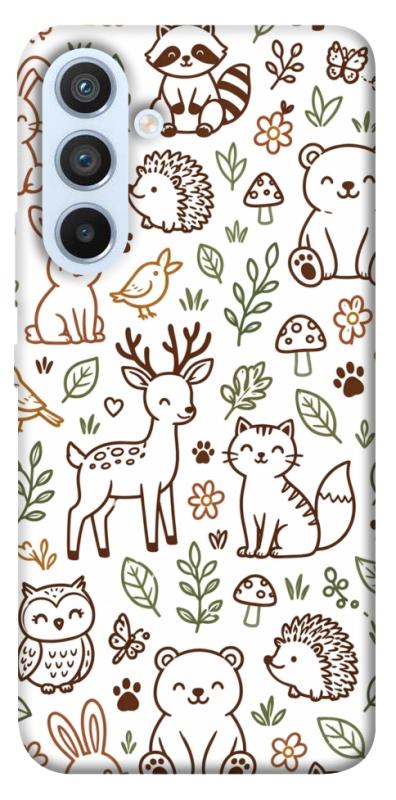 Чехол itsPrint Wildlife pattern для Samsung Galaxy A54 5G, паттерн, купить оптом с доставкой