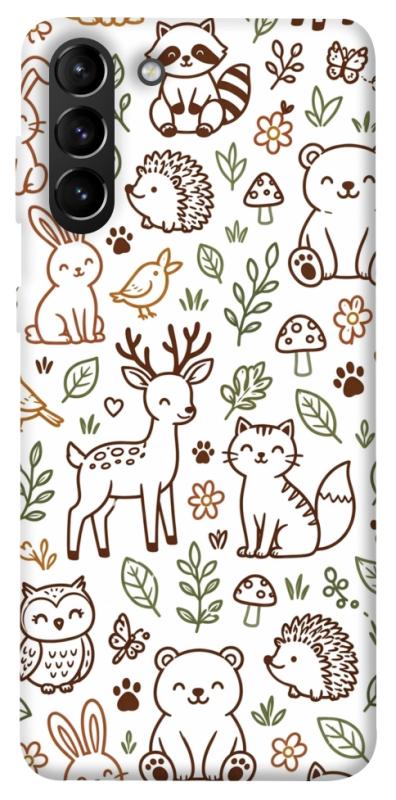 Чохол itsPrint Wildlife pattern для Samsung Galaxy S21+, паттерн, купити оптом з доставкою