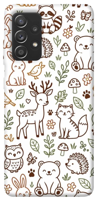 Чохол itsPrint Wildlife pattern для Samsung Galaxy A72 4G / A72 5G, паттерн, купити оптом з доставкою