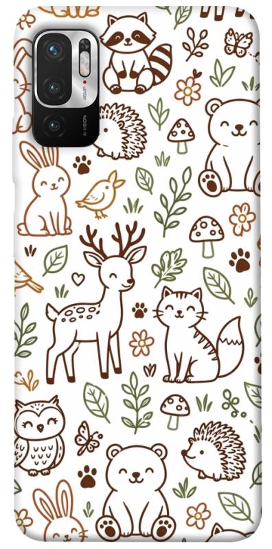 Чохол itsPrint Wildlife pattern для Xiaomi Redmi Note 10 5G, паттерн, купити оптом з доставкою