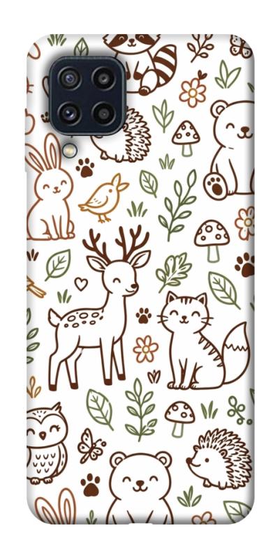 Чохол itsPrint Wildlife pattern для Samsung Galaxy M32, паттерн, купити оптом з доставкою
