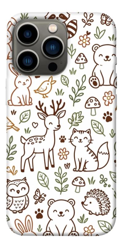 Чохол itsPrint Wildlife pattern для Apple iPhone 13 Pro (6.1"), паттерн, купити оптом з доставкою