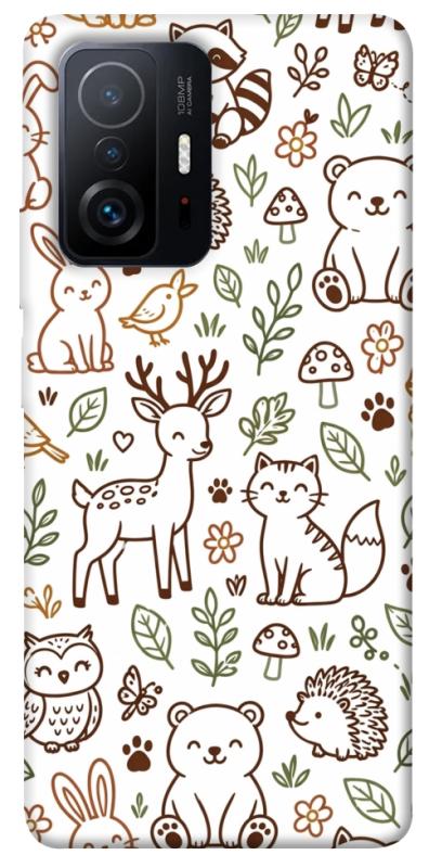 Чохол itsPrint Wildlife pattern для Xiaomi 11T / 11T Pro, паттерн, купити оптом з доставкою