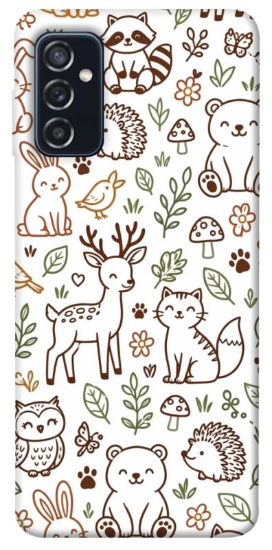 Чохол itsPrint Wildlife pattern для Samsung Galaxy M52, паттерн, купити оптом з доставкою