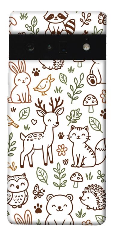 Чехол itsPrint Wildlife pattern для Google Pixel 6 Pro, паттерн, купить оптом с доставкой