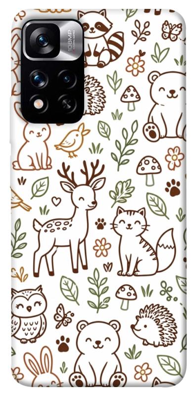 Чохол itsPrint Wildlife pattern для Xiaomi Poco M4 Pro 5G, паттерн, купити оптом з доставкою