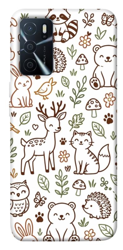 Чохол itsPrint Wildlife pattern для Oppo A16s / A16, паттерн, купити оптом з доставкою