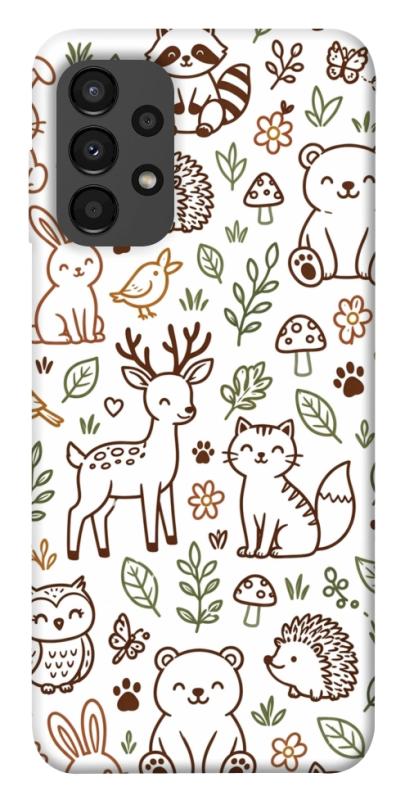 Чехол itsPrint Wildlife pattern для Samsung Galaxy A13 4G, паттерн, купить оптом с доставкой