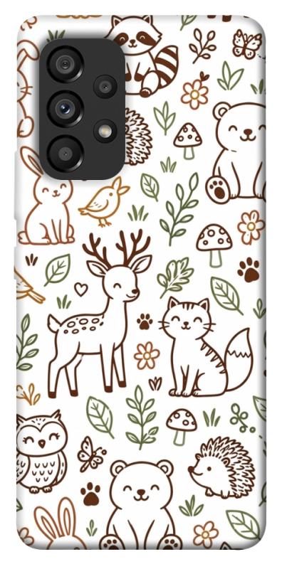 Чохол itsPrint Wildlife pattern для Samsung Galaxy A53 5G, паттерн, купити оптом з доставкою