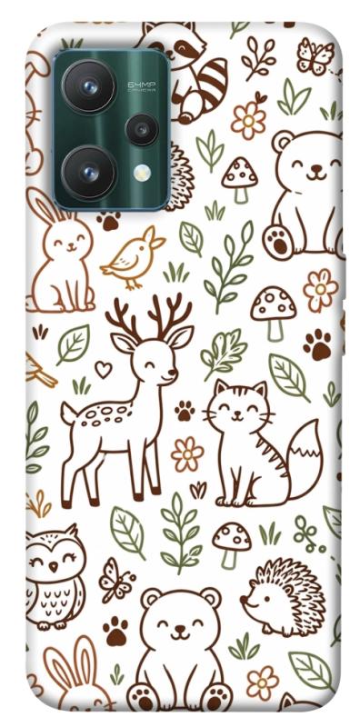 Чохол itsPrint Wildlife pattern для Realme 9 Pro, паттерн, купити оптом з доставкою