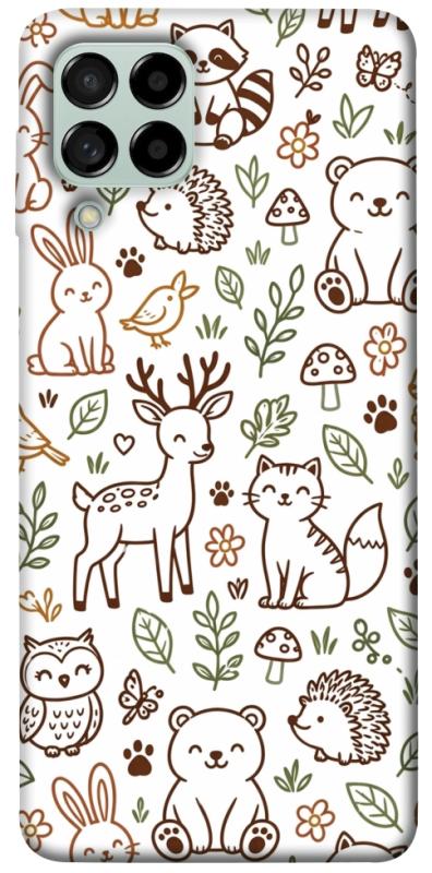 Чохол itsPrint Wildlife pattern для Samsung Galaxy M53 5G, паттерн, купити оптом з доставкою