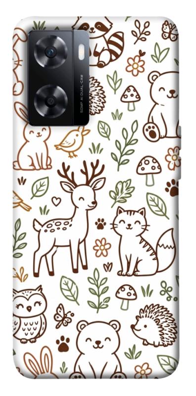 Чохол itsPrint Wildlife pattern для OnePlus Nord N20 SE, паттерн, купити оптом з доставкою