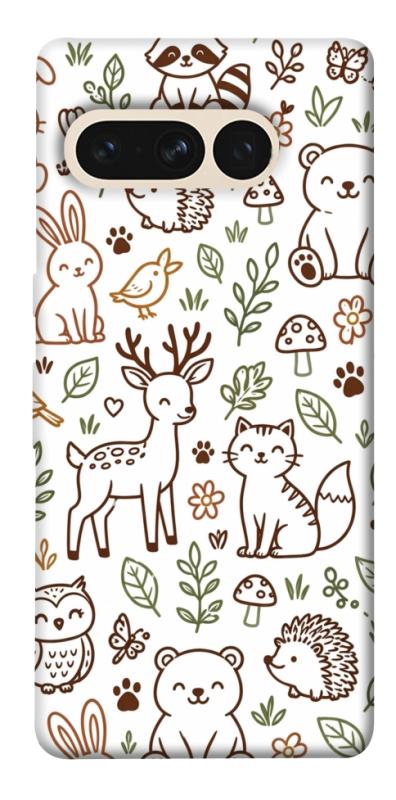 Чехол itsPrint Wildlife pattern для Google Pixel 7 Pro, паттерн, купить оптом с доставкой