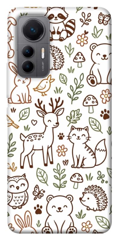 Чохол itsPrint Wildlife pattern для Xiaomi 12 Lite, паттерн, купити оптом з доставкою