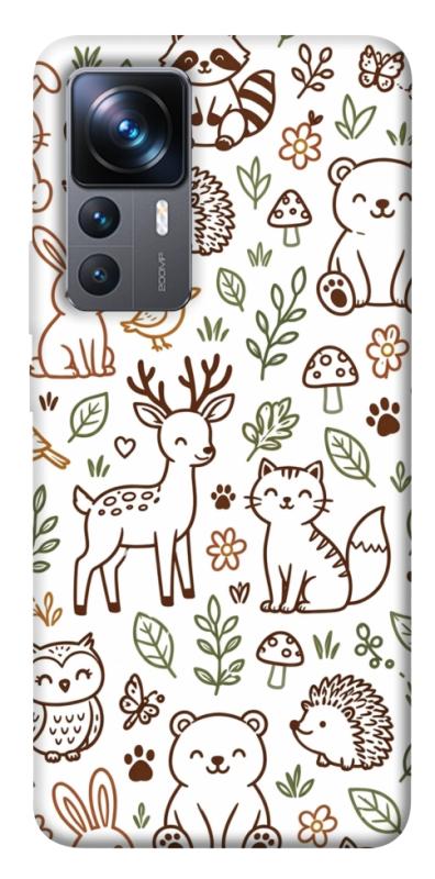 Чохол itsPrint Wildlife pattern для Xiaomi 12T / 12T Pro, паттерн, купити оптом з доставкою