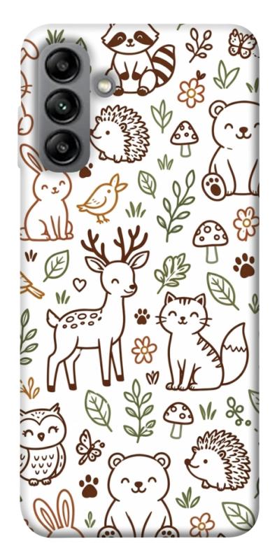 Чохол itsPrint Wildlife pattern для Samsung Galaxy A04s, паттерн, купити оптом з доставкою