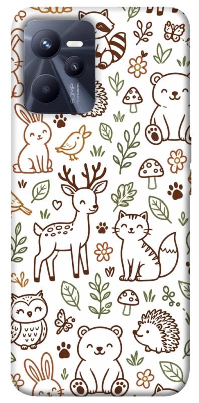 Чохол itsPrint Wildlife pattern для Realme C35, паттерн, купити оптом з доставкою