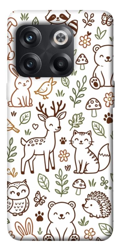 Чохол itsPrint Wildlife pattern для OnePlus 10T, паттерн, купити оптом з доставкою