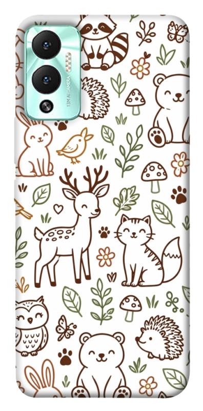 Чохол itsPrint Wildlife pattern для Infinix Hot 12 Play, паттерн, купити оптом з доставкою