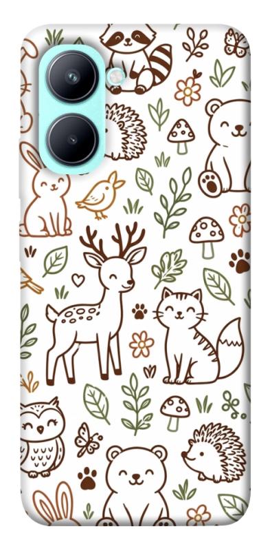 Чохол itsPrint Wildlife pattern для Realme C33, паттерн, купити оптом з доставкою