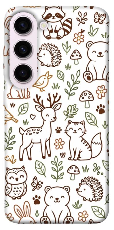 Чохол itsPrint Wildlife pattern для Samsung Galaxy S23+, паттерн, купити оптом з доставкою