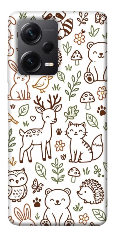 Чохол itsPrint Wildlife pattern для Xiaomi Redmi Note 12 Pro+ 5G, паттерн, купити оптом з доставкою