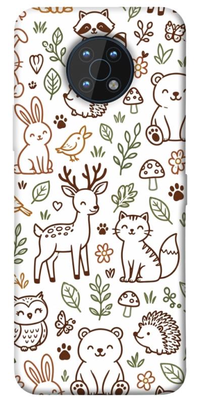 Чохол itsPrint Wildlife pattern для Nokia G50, паттерн, купити оптом з доставкою