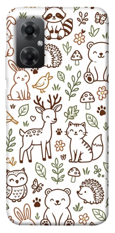 Чохол itsPrint Wildlife pattern для Xiaomi Redmi Note 11R, паттерн, купити оптом з доставкою