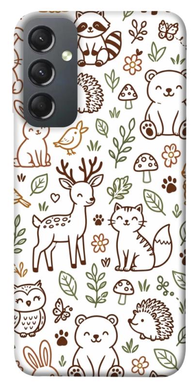 Чохол itsPrint Wildlife pattern для Samsung Galaxy A24 4G, паттерн, купити оптом з доставкою