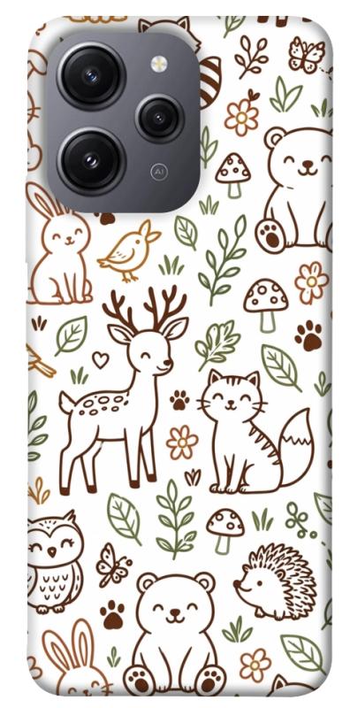 Чехол itsPrint Wildlife pattern для Xiaomi Redmi 12, паттерн, купить оптом с доставкой