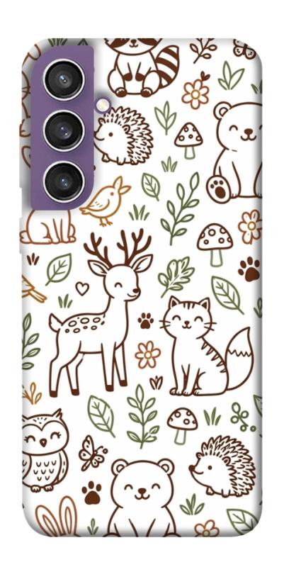 Чохол itsPrint Wildlife pattern для Samsung Galaxy S23 FE, паттерн, купити оптом з доставкою