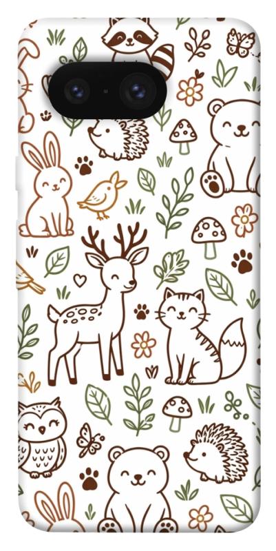 Чехол itsPrint Wildlife pattern для Google Pixel 8, паттерн, купить оптом с доставкой