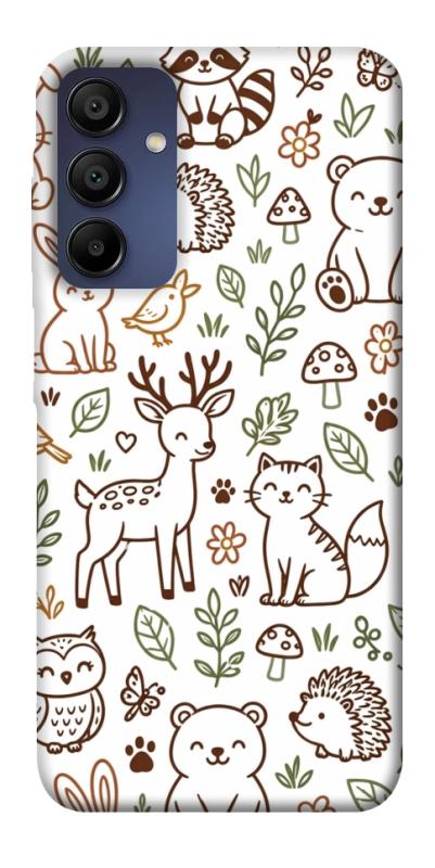 Чохол itsPrint Wildlife pattern для Samsung Galaxy A15 4G/5G, паттерн, купити оптом з доставкою