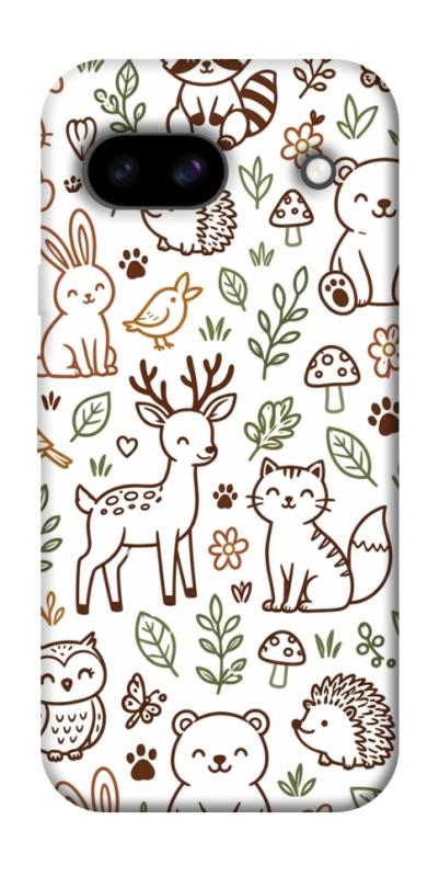 Чохол itsPrint Wildlife pattern для Google Pixel 8a, паттерн, купити оптом з доставкою
