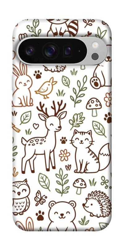 Чохол itsPrint Wildlife pattern для Google Pixel 9 Pro XL, паттерн, купити оптом з доставкою