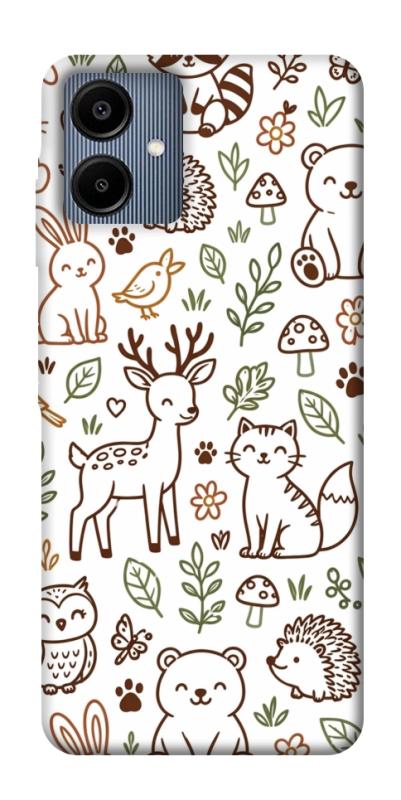 Чохол itsPrint Wildlife pattern для Samsung Galaxy A06, паттерн, купити оптом з доставкою