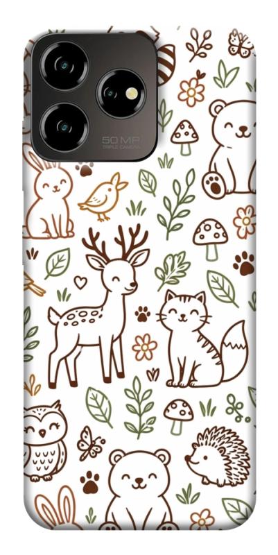 Чохол itsPrint Wildlife pattern для ZTE Blade V50 Desing 4G, паттерн, купити оптом з доставкою