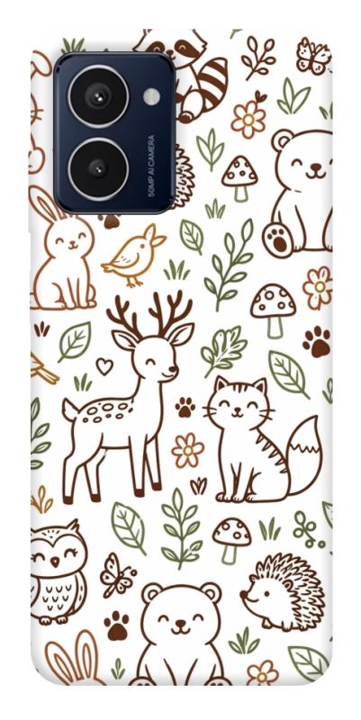 Чохол itsPrint Wildlife pattern для HMD Pulse Pro, паттерн, купити оптом з доставкою