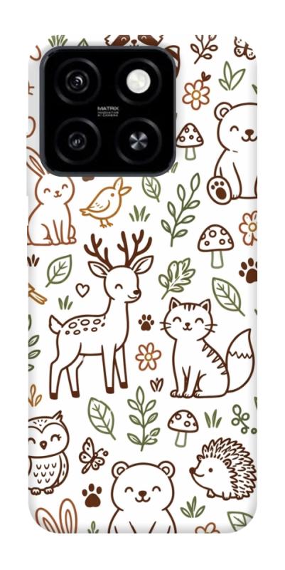 Чохол itsPrint Wildlife pattern для ZTE Blade A55 4G, паттерн, купити оптом з доставкою