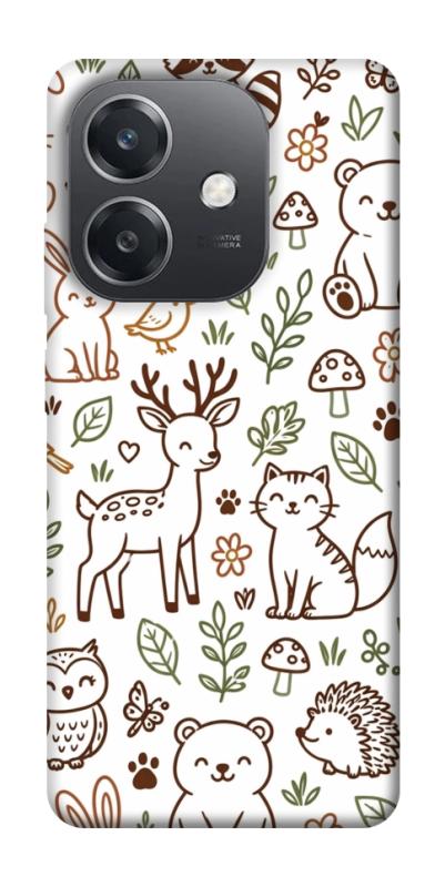 Чохол itsPrint Wildlife pattern для Oppo A3 4G, паттерн, купити оптом з доставкою