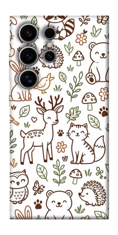 Чохол itsPrint Wildlife pattern для Samsung Galaxy S25 Ultra, паттерн, купити оптом з доставкою