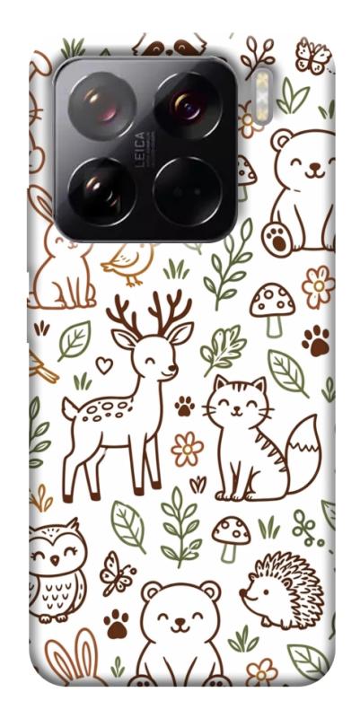 Чохол itsPrint Wildlife pattern для Xiaomi 15 Pro, паттерн, купити оптом з доставкою