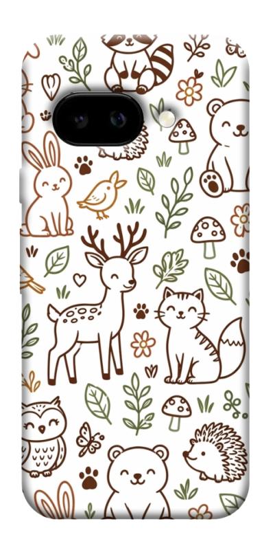 Чехол itsPrint Wildlife pattern для Google Pixel 9a, паттерн, купить оптом с доставкой