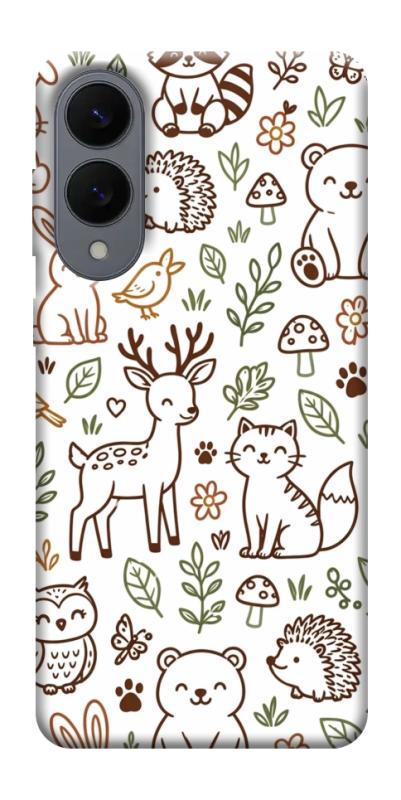 Чохол itsPrint Wildlife pattern для Samsung Galaxy S25 Edge, паттерн, купити оптом з доставкою