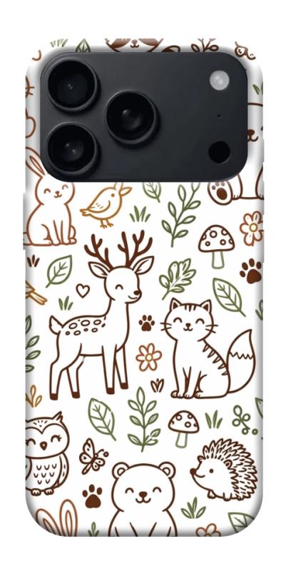 Чохол itsPrint Wildlife pattern для Apple iPhone 17 Pro Max (6.9"), паттерн, купити оптом з доставкою