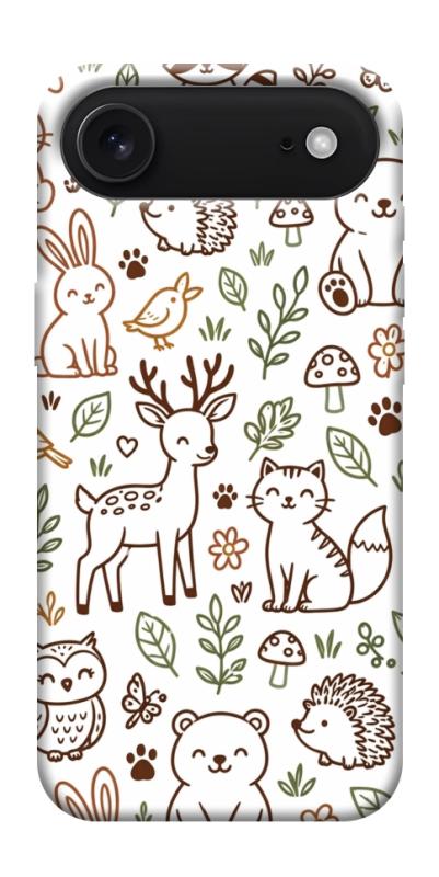 Чехол itsPrint Wildlife pattern для Apple iPhone 17 Air (6.5"), паттерн, купить оптом с доставкой