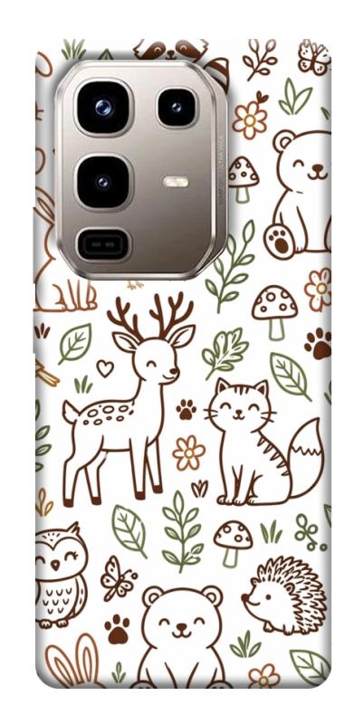 Чохол itsPrint Wildlife pattern для Infinix Note 50 Pro 4G, паттерн, купити оптом з доставкою