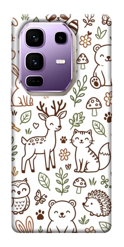 Чохол itsPrint Wildlife pattern для Infinix Note 50 Pro+, паттерн, купити оптом з доставкою