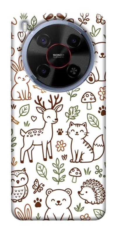 Чохол itsPrint Wildlife pattern для ZTE Nubia V70 Max, паттерн, купити оптом з доставкою