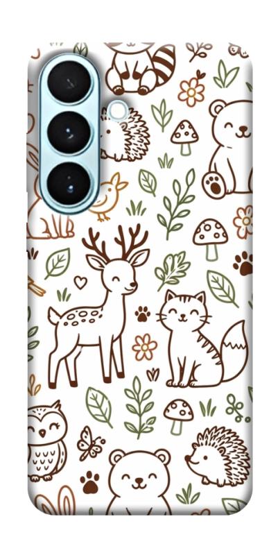 Чехол itsPrint Wildlife pattern для Samsung Galaxy S26, паттерн, купить оптом с доставкой